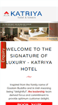 Mobile Screenshot of katriyahotel.com